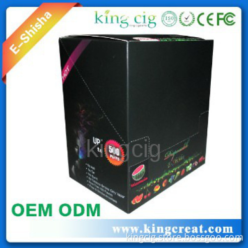 2014 hot sell disposable shisha pen electronic shisha 500 puffs